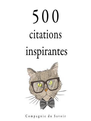 cover image of 500 citations inspirantes